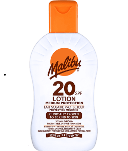 SPF20 Lotion Protection
